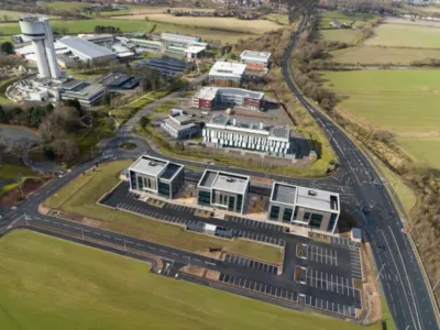 Sci-Tech Daresbury aerial shot